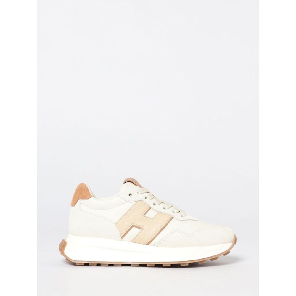 Hogan Women H641 Sneakers In Smooth And Suede Leather Hogan